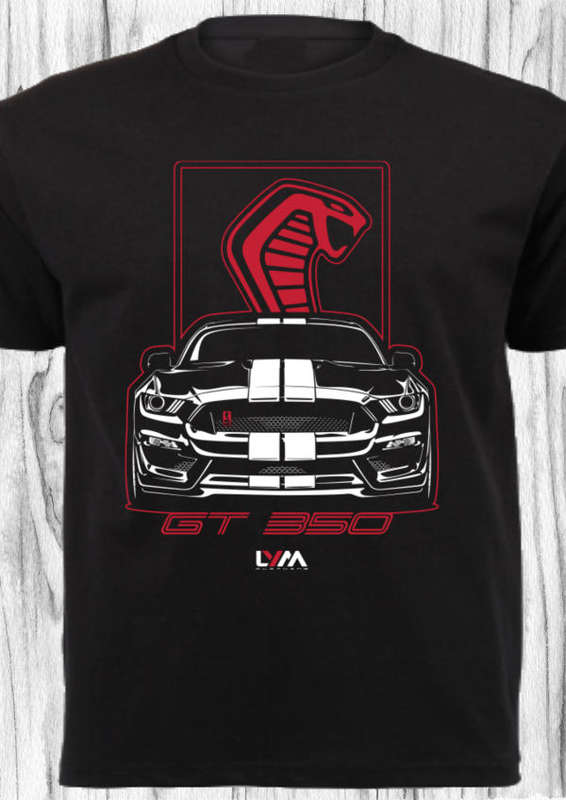 CAR SHIRT_MUSTANG GT 350