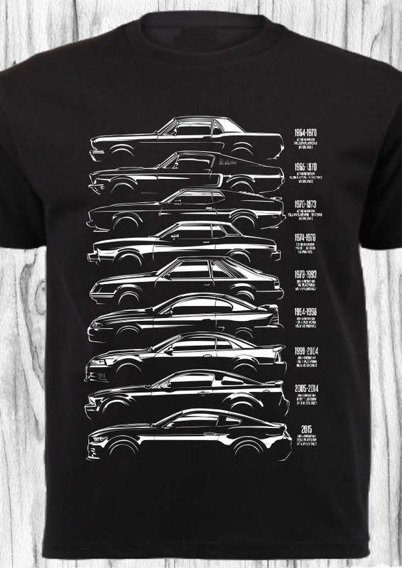 CAR SHIRT_MUSTANG EVOLUTION
