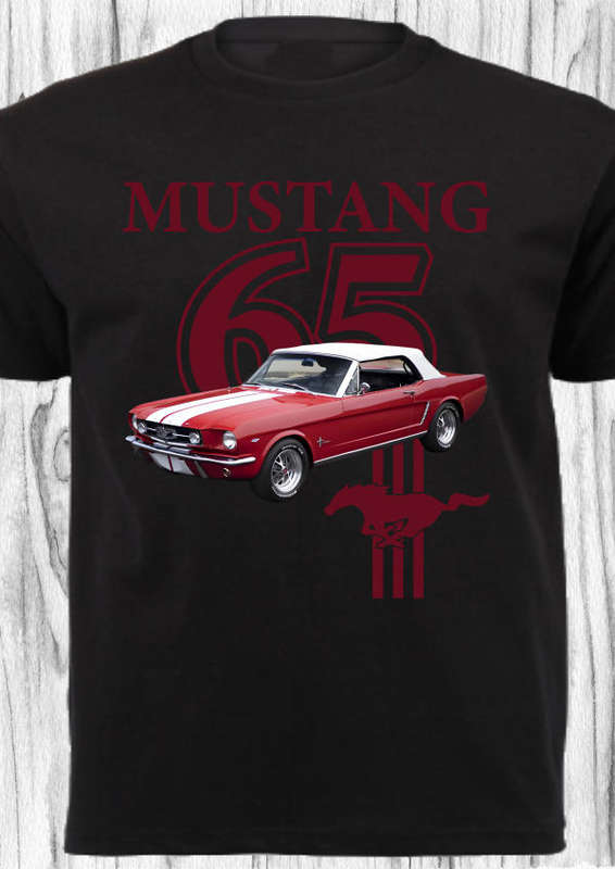 CAR SHIRT_MUSTANG '65