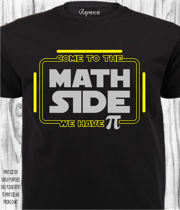 FUNNY SHIRT_MATHS SIDE