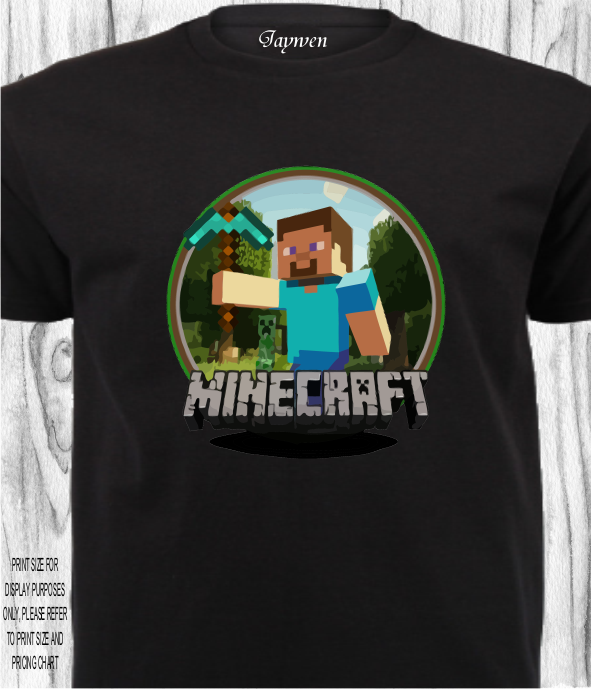 GAMING SHIRT_MINECRAFT 01