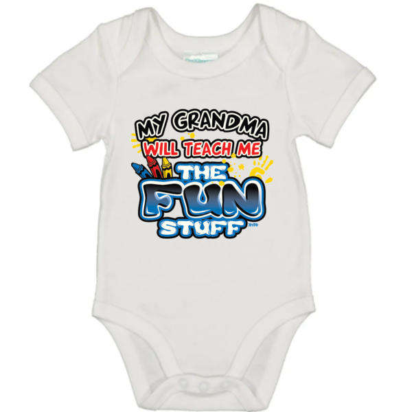 BABY GROW_GRANDMA WILL TEACH ME THE FUN STUFF