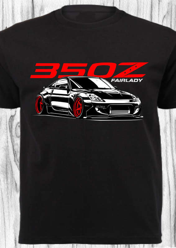 CAR SHIRT_NISSAN 350Z