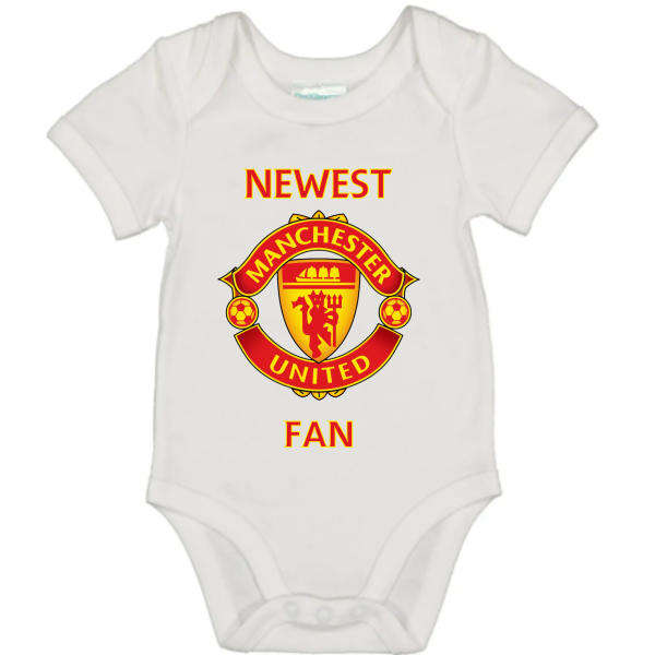 BABY GROW_MANCHESTER UNITED FAN