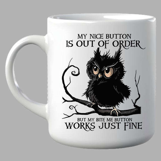 Coffee Mug - Nice Button