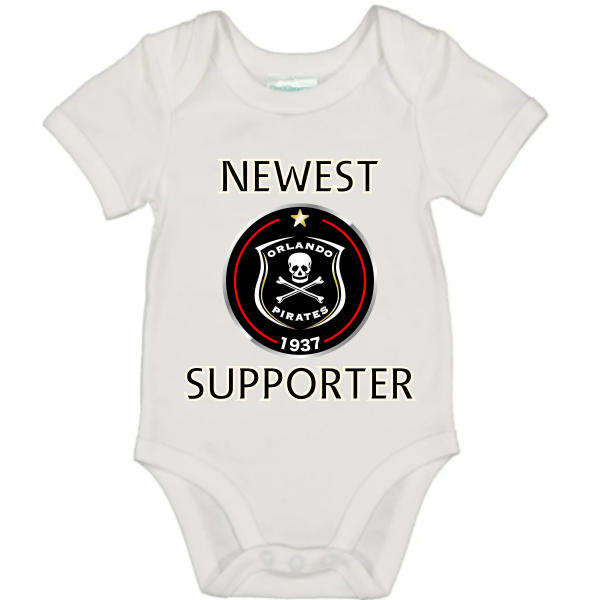 BABY GROW_PIRATES SUPPORTER