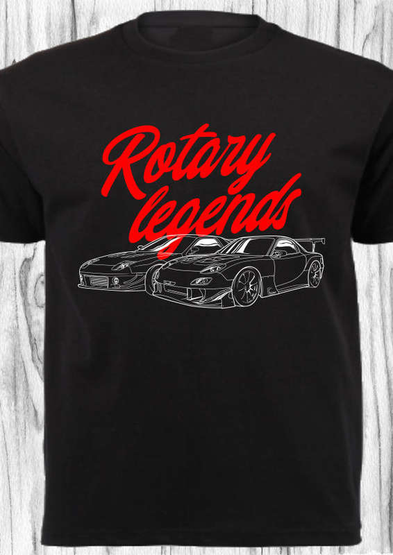 CAR SHIRT_ROTARY LEGENDS