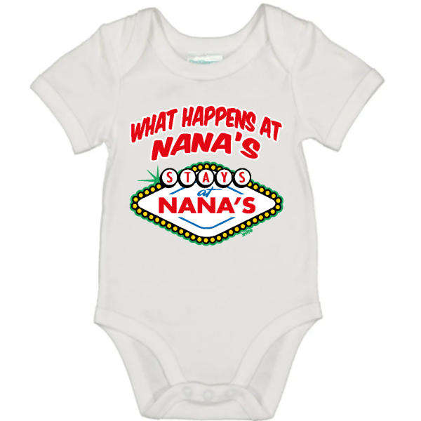 BABY GROW_WHAT HAPPENS AT NANA'S