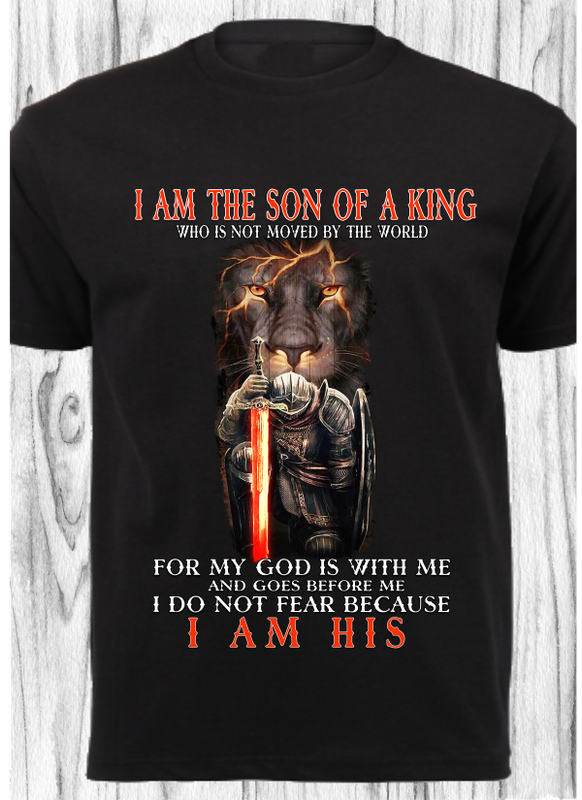 CHRISTIAN SHIRT_SON OF A KING