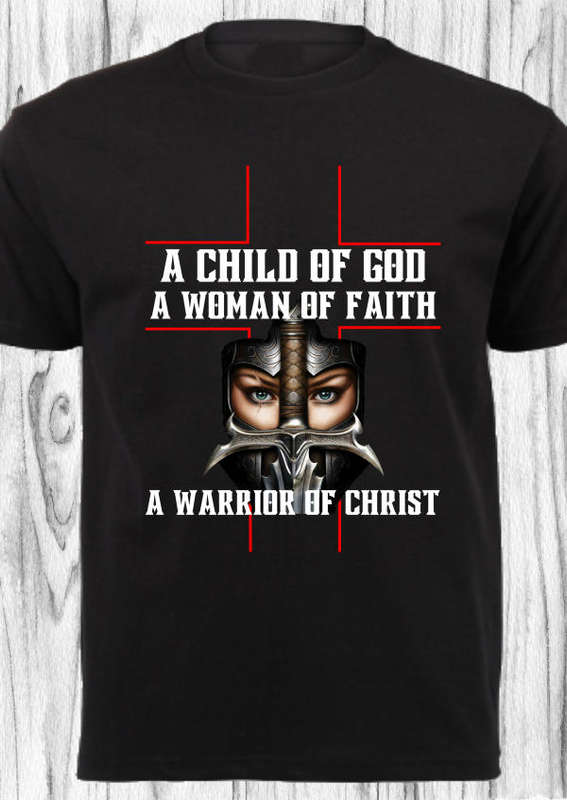 CHRISTIAN SHIRT_WOMAN OF FAITH