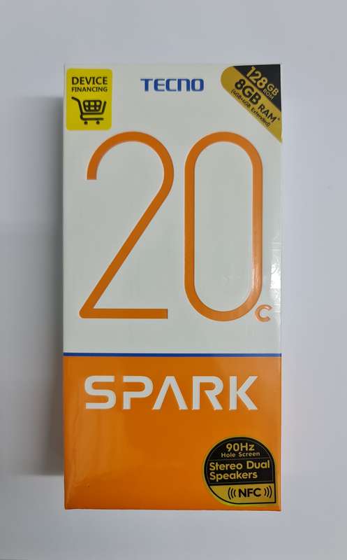 Tecno Spark 20C 4G - 128GB - Dual Sim