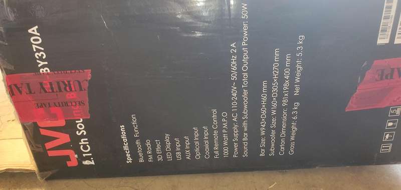 JVC Soundbar
