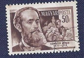 Hungary  1954  Scientists  50f   Ármin Vámbéry (1832-1913) linguist, Bactrian Camel
