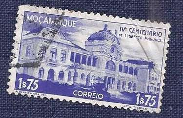 Mozambique/1944 The 400th Anniversary of Lourenco Marques    Central station