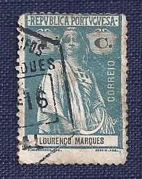 Lourenco Marques /1914Reaper -  1c     Ceres