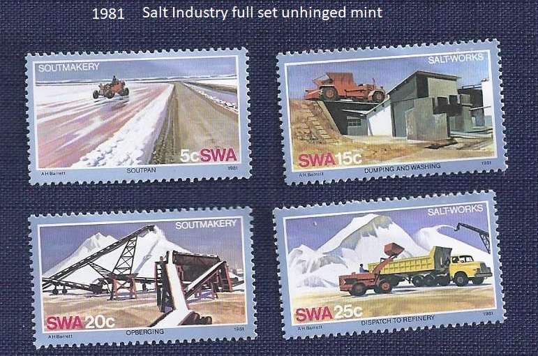 SWA/1981.Salt Industry full set unhinged mint