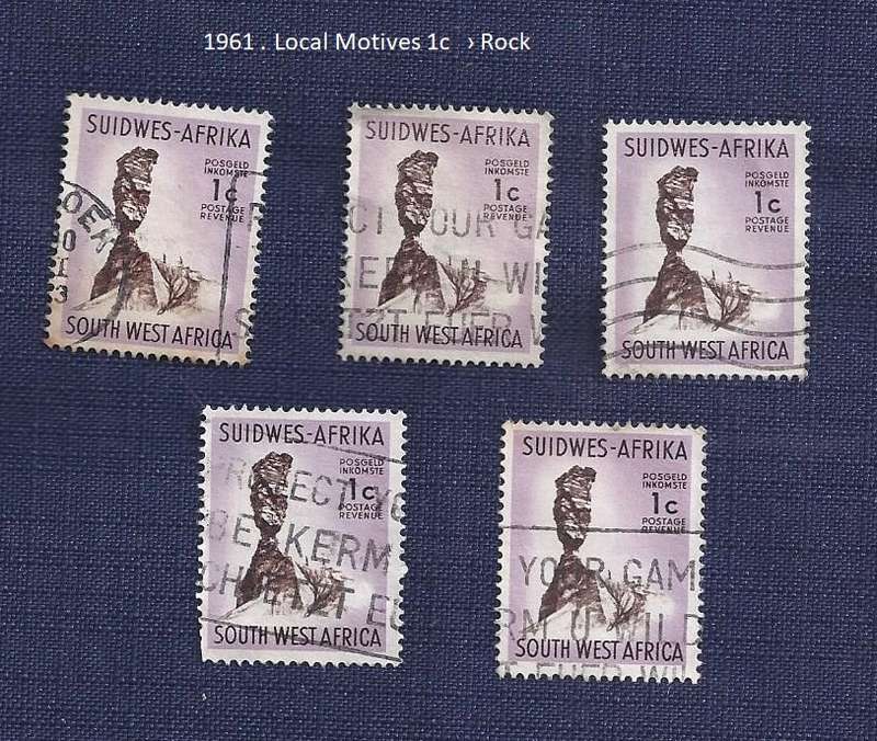 SWA/1961 .Local Motives 1c    Rock  x 5
