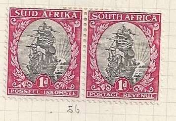 Union of S.A. 1933-1948 .1st Hyphenated  issues  (pairs)  24 stamps