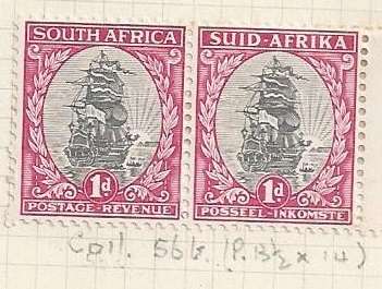 Union of S.A. 1933-1948 .1st Hyphenated  issues  (pairs)  24 stamps
