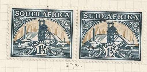 Union of S.A. 1933-1948 .1st Hyphenated  issues  (pairs)  24 stamps