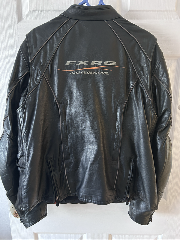 Harley Davidson Ladies FXRG GENUINE Leather Jacket