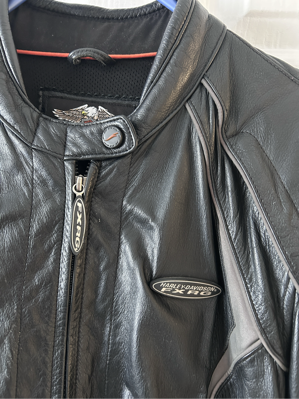 Harley Davidson Ladies FXRG GENUINE Leather Jacket