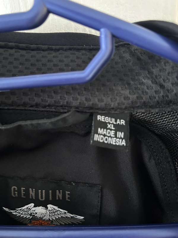 Harley-Davidson jacket in gray and black | Genuine HD | LIKE NEW