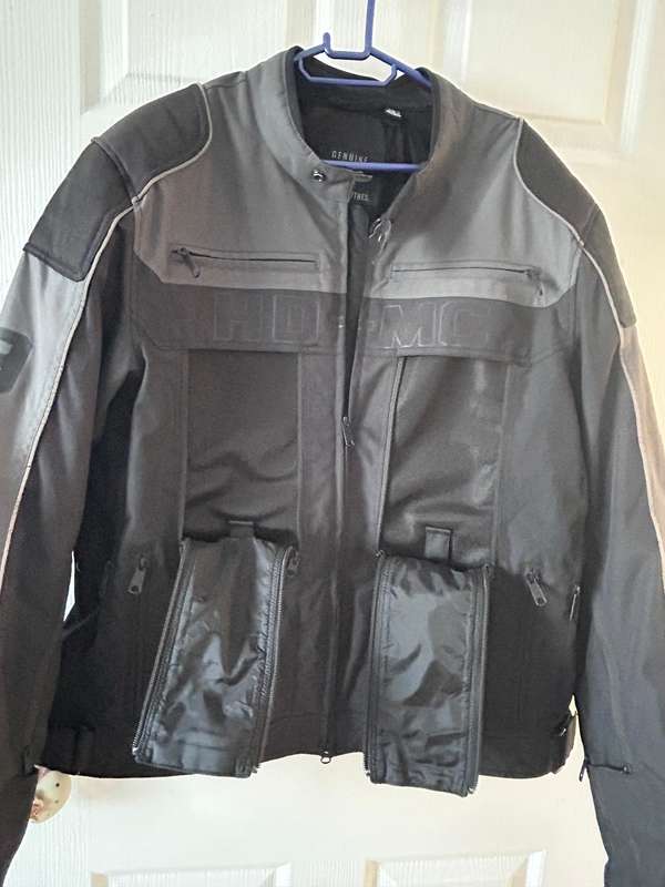 Harley-Davidson jacket in gray and black | Genuine HD | LIKE NEW