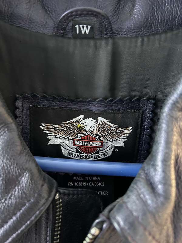 Harley Davidson Ladies Genuine Leather Jacket