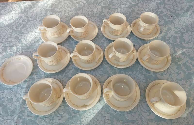 Vintage Biltons 24 Piece Side Plates Cups & Saucers