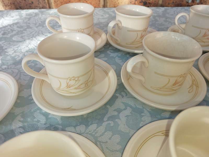Vintage Biltons 24 Piece Side Plates Cups & Saucers