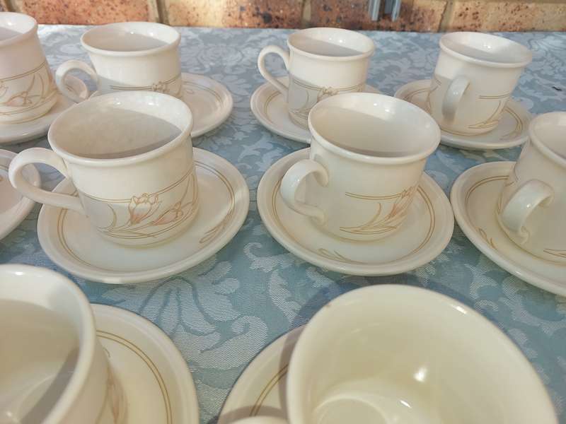 Vintage Biltons 24 Piece Side Plates Cups & Saucers