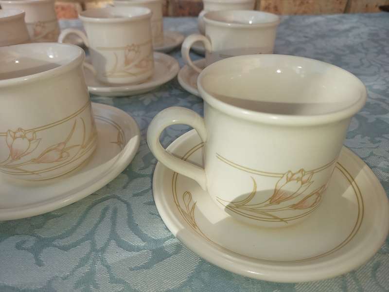 Vintage Biltons 24 Piece Side Plates Cups & Saucers