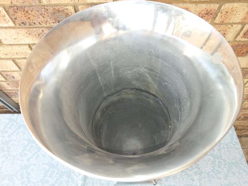 AN ART DECOR 84 CENTIMETRES IN HEIGHT CAROL BOYES STYLE VASE