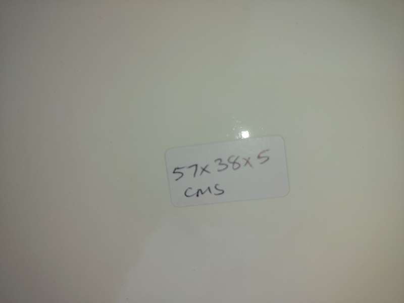 AN ART DECOR PURE WHITE DESIGNER PORCELAIN CERAMICA OVAL SERVING PLATTER