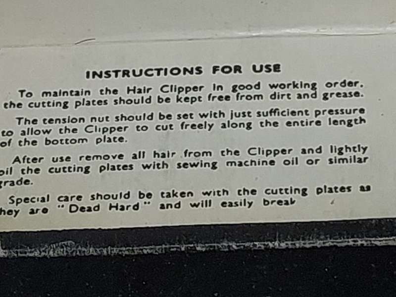 A VINTAGE SET OF VANITY TOOLS SOLD AS IS