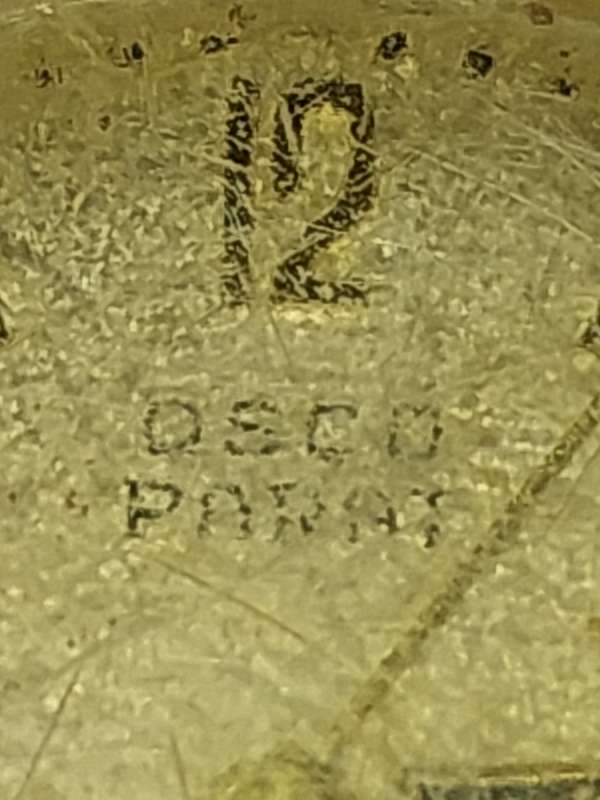 A RARE OSCO PARAT MILITARY 21 JEWELS WRIST WATCH