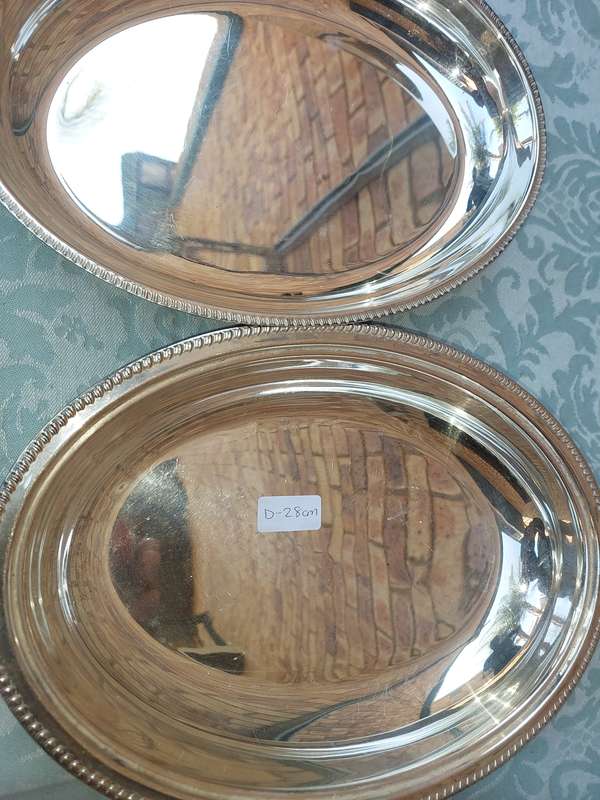 TWO ANTIQUE TUREENS SOLD AS IS