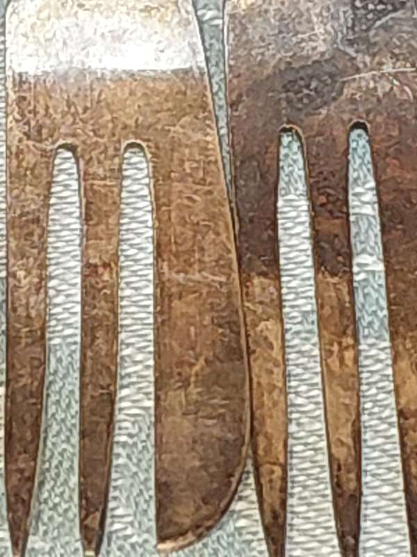 A VINTAGE SET OF WESTFIELD PLATE COCKTAIL FORKS