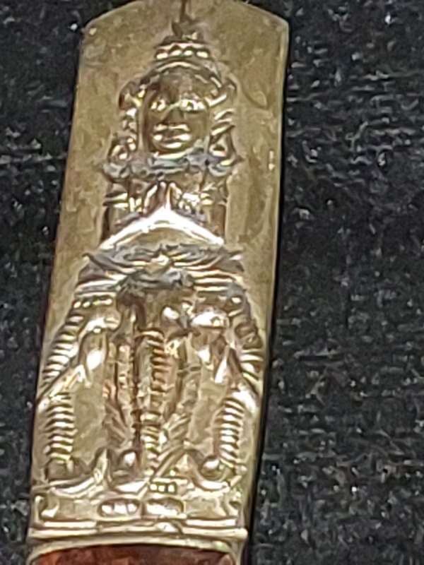 A VINTAGE COLLECTION OF BRASS CUTLERY MADE IN THAILAND