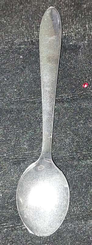 A SET OF 6 S/S TEASPOONS