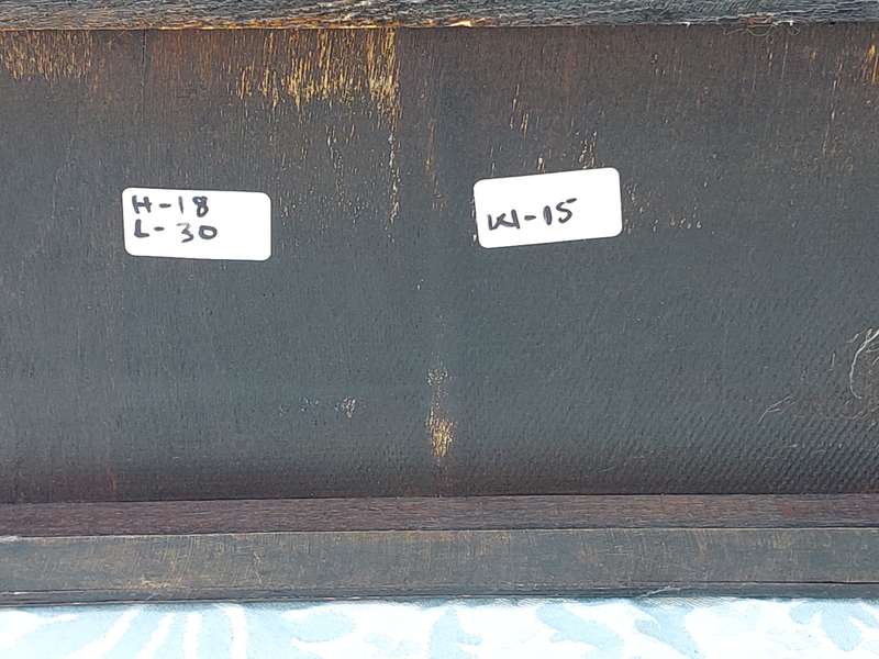 A VINTAGE WOODEN PIRATES JEWELRY CHEST