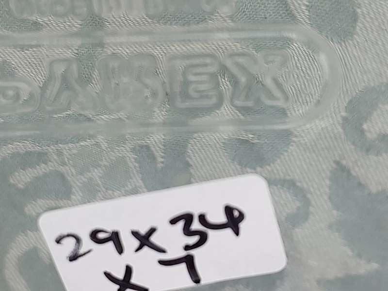 A PYREX OVEN PROOF AND MICROWAVE USE CASSEROLE SOLD AS IS