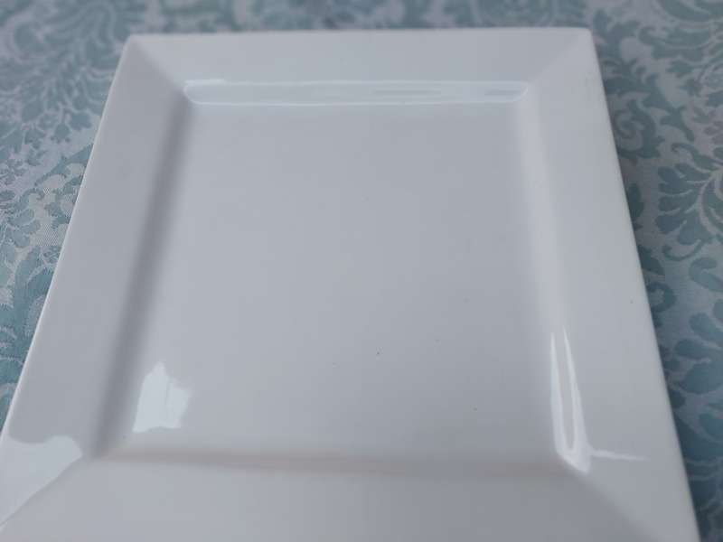 TWO ART DECOR PORCELAIN SERVING PLATTERS
