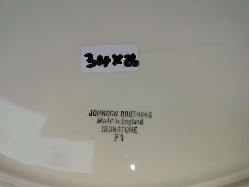 A VINTAGE JOHNSON BROTHERS IRON STONE PLATTER