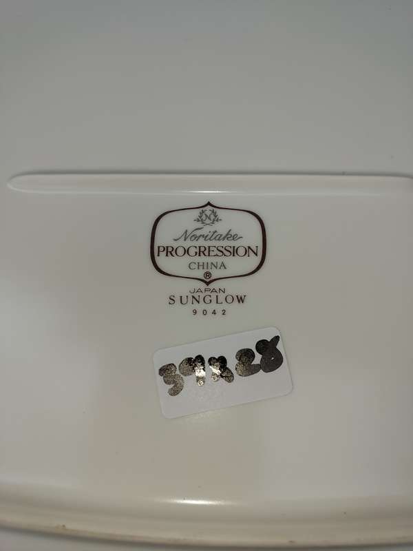 A NIRATAKE PROGRESSION CHINA JAPAN SUNGLOW 9042 PLATTER