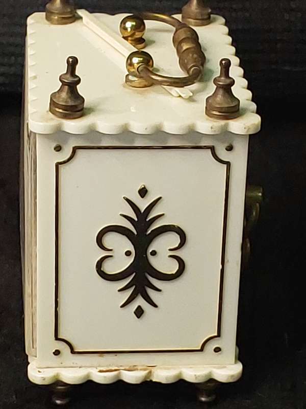 TWO VINTAGE BEDSIDE ALARM CLOCKS