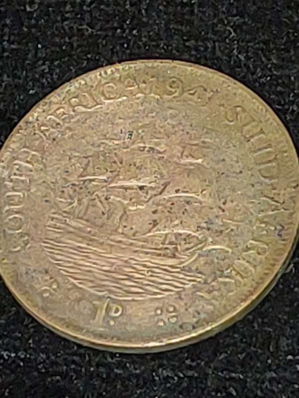 AN ANTIQUE COLLECTION SOUTH AFRICAN 1D COINS