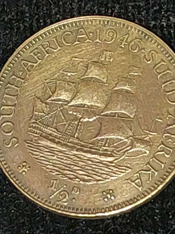 AN ANTIQUE COLLECTION SOUTH AFRICAN 1D COINS