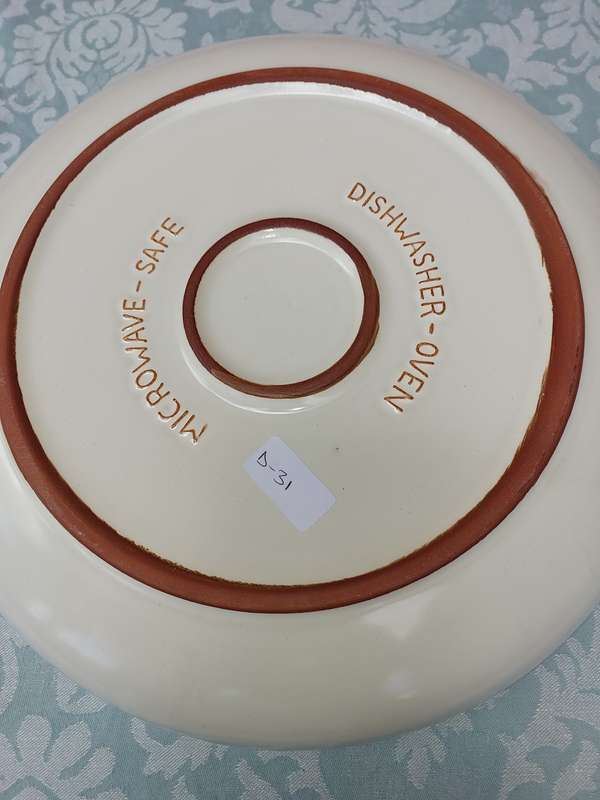 A SPAGHETTATA CERAMIC OVEN , DISHWASHER AND MICROWAVE BOWL